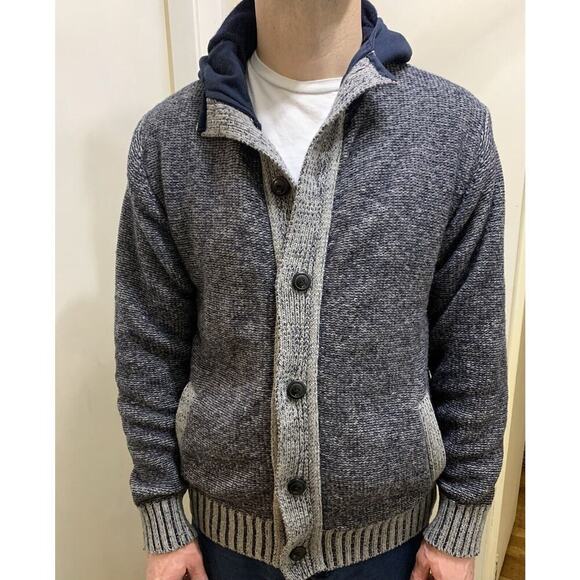 Weatherproof Men’s Hoodie Sweater Vintage Since 1948 72%wool 12%acrylic - Picture 1 of 7